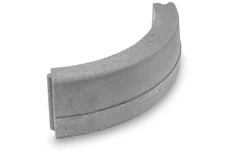 arredo urbano cordolo curva 10 12 r90 grigio molinaro manufatti 472