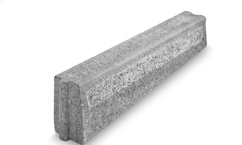 arredo urbano cordolo terminale bocciardato grigio molinaro manufatti 466
